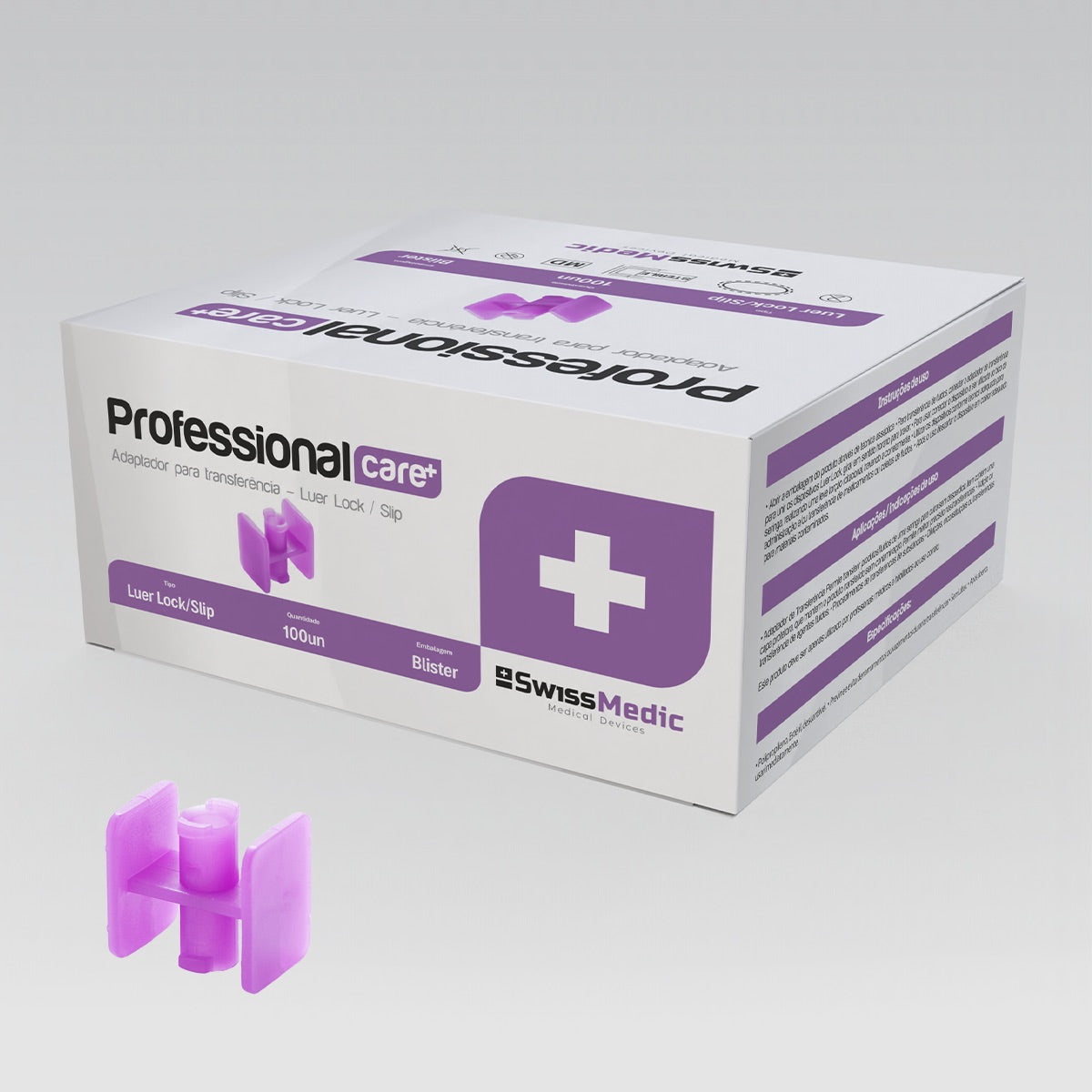 Adaptador para Transferência Luer Lock / Slip