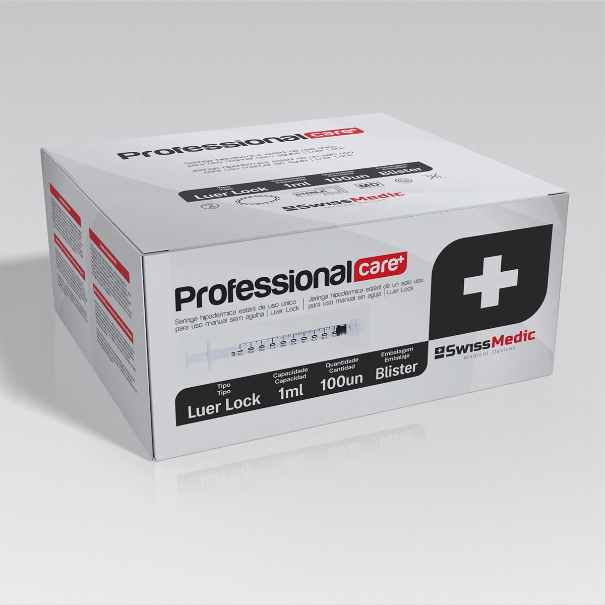 Seringas Hipodérmicas Luer Lock 1ml