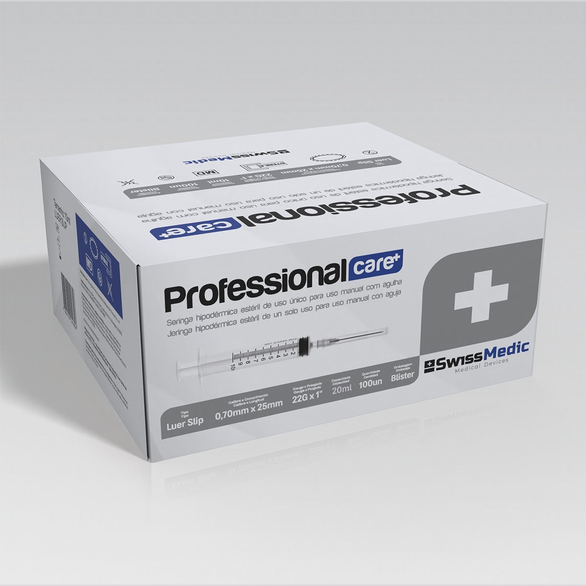 Seringas Hipodérmicas com Agulha Luer Slip