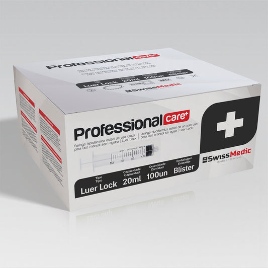 Seringas Hipodérmicas Luer Lock 20ml