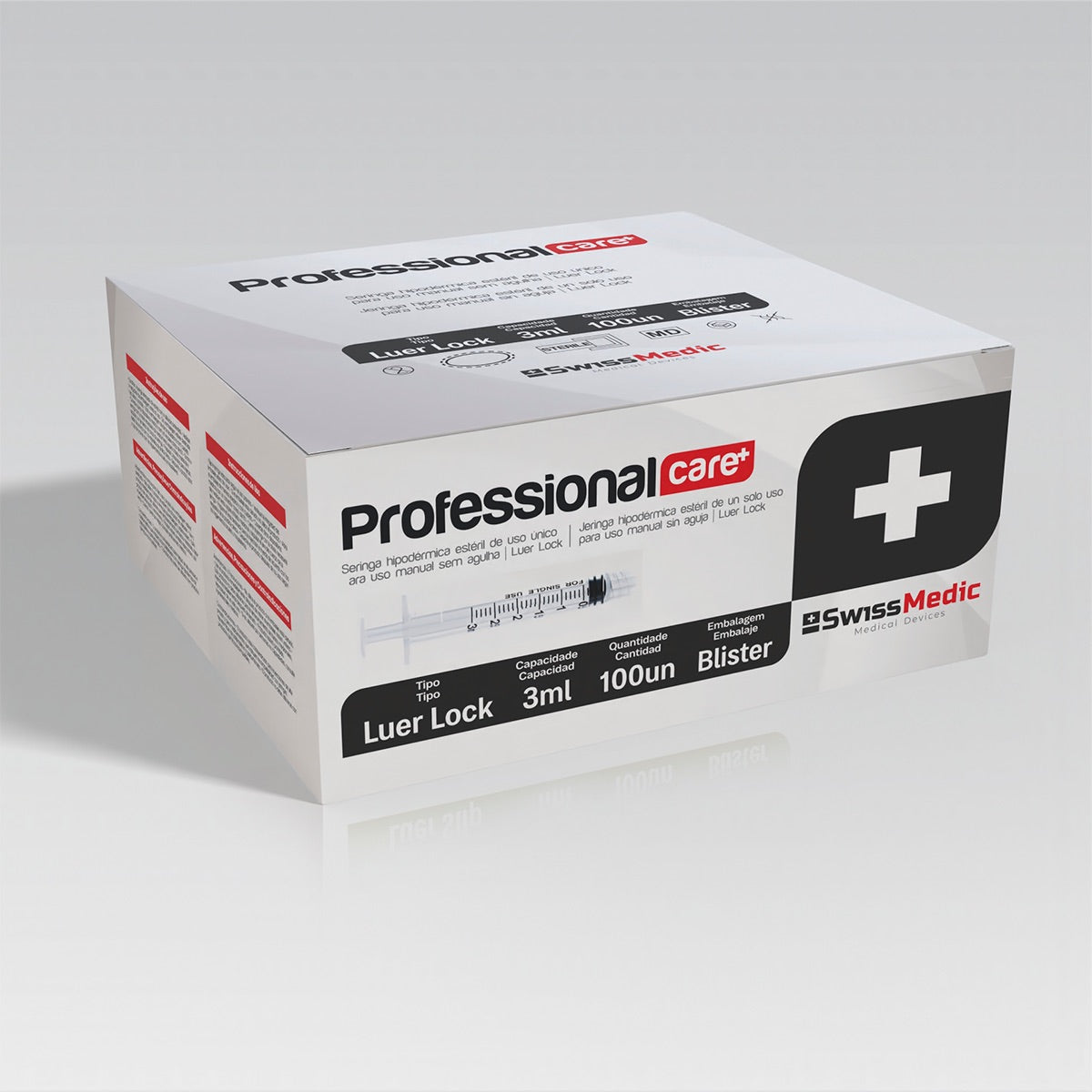 Seringas Hipodérmicas Luer Lock 3ml