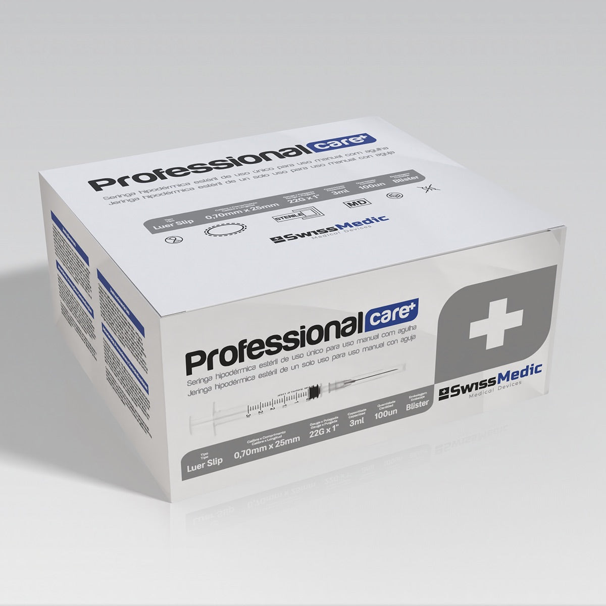 Seringas Hipodérmicas com Agulha Luer Slip